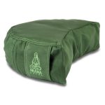 Zöld standard huzat félhold jógapárnához