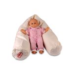 PRANA Premium Tönkölyhéj bébi henger 100x10 cm (újszülötteknek)