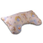 Baba-Mama párna Sárga mintás pamut huzattal