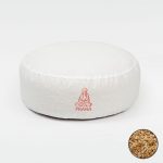 PRANA Basic Tönkölyhéj kerek meditációs jógapárna  36x12 cm