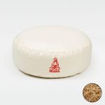 Meditációs Tönkölyhéj kerek ülő párna, utántöltővel