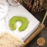 PRANA Meggymag melegítőpárna és hűtőpárna nyakkifli zöld