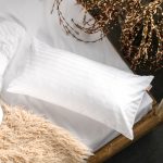 PRANA Pamut szatén fehér huzat 40x80 cm