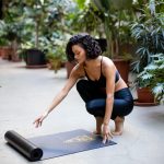 PRANA Prémium "Golden Luxury", jógamatrac  hordozó hevederrel