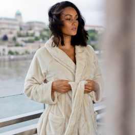 PRANA Comfy & Pretty köntös Beige