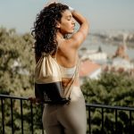 PRANA Vegán bőr GymBag - Gold