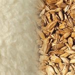 Prana juhéj félhold  meditációs jógapárna 36x23x12 cm